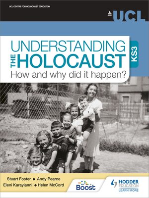 cover image of Understanding the Holocaust at KS3